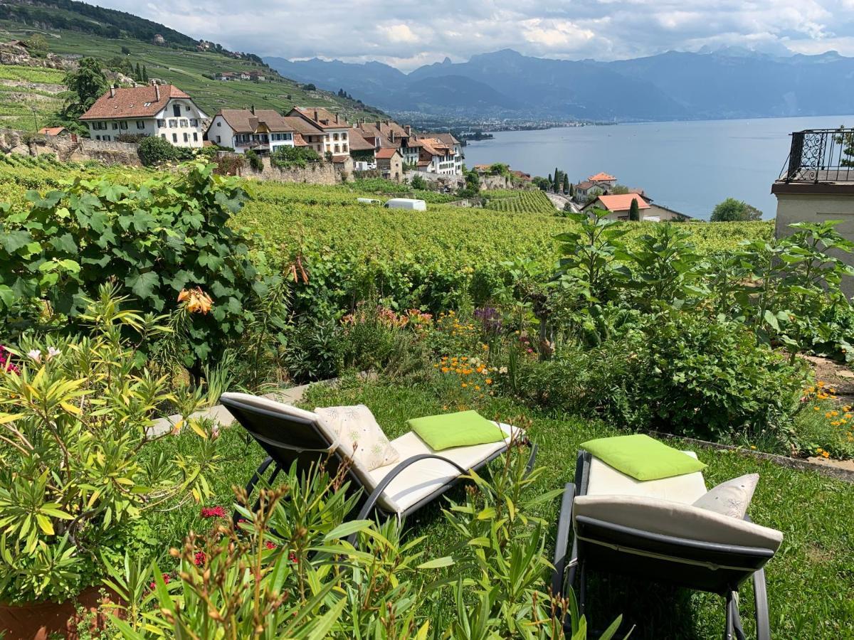 La Gremillette Gourmande Lavaux Apartment Rivaz Exterior photo